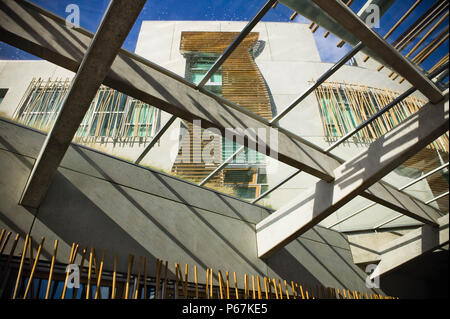 Schottisches Parlament, Edinburgh, Schottland. Stockfoto