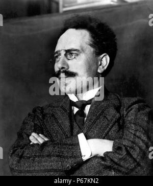 Foto von Karl Liebknecht (1871-1919) marxistischen und antimilitaristischer zum Zeitpunkt des Deutschen Reiches. Datiert 1911 Stockfoto