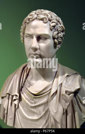 George Gordon Byron (Lord Byron) von Bertel Thorvaldsen (1770-1844) Stockfoto