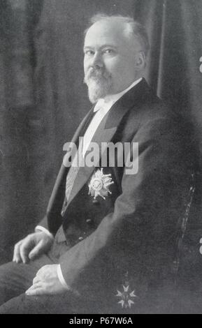 Raymond Poincaré (1860 – 1934), französische Premierminister und Präsident von 1913 bis 1920 Stockfoto