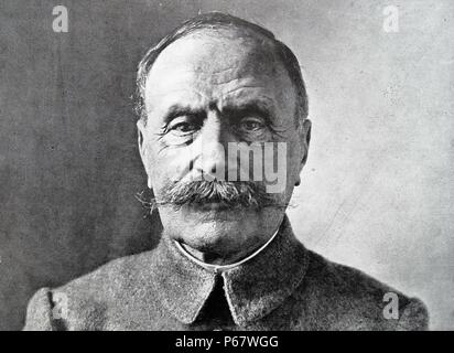 Ferdinand Foch (1851-1929), Marschall von Frankreich und Alliierten Oberbefehlshaber im ersten Weltkrieg Stockfoto