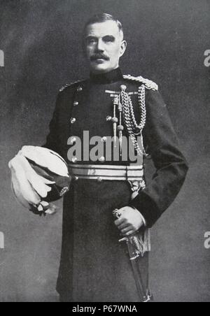 Feldmarschall Sir William Robert Robertson (29. Januar 1860 bis 12. Februar 1933). Britische Armee Offizier, der als Chef der Kaiserliche General Personal serviert, von 1916 bis 1918, während des Ersten Weltkriegs. Stockfoto