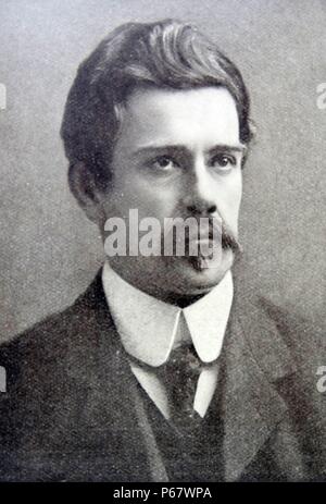 Edmund John Millington Synge (1871 – 1909), irischer Dramatiker, Dichter, Prosaiker, Reisen, Schriftsteller und Sammler der folklore Stockfoto