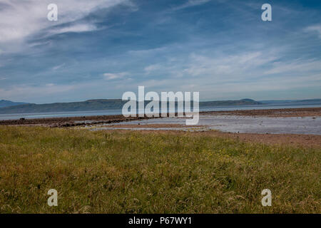 West Kilbride Huterston Portencross Wahrzeichen Stockfoto