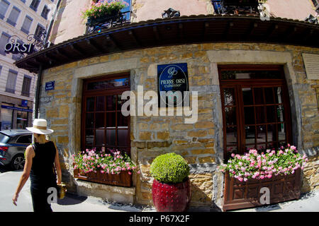 Pierre Orsi Restaurant, Lyon, Frankreich Stockfoto