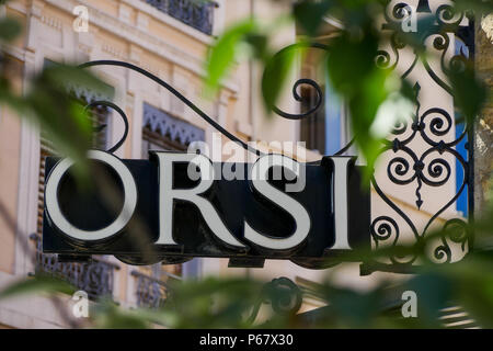 Pierre Orsi Restaurant, Lyon, Frankreich Stockfoto
