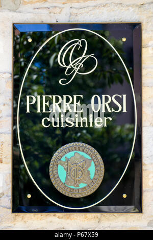 Pierre Orsi Restaurant, Lyon, Frankreich Stockfoto