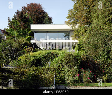 Wohnungsbau, Seewalchen am Attersee, Österreich, Architekten Dominik Aichinger, 1994 Stockfoto