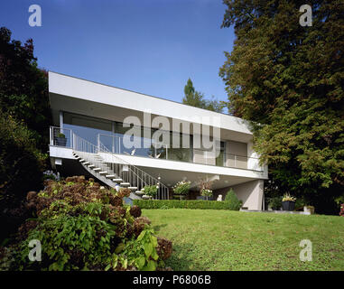 Wohnungsbau, Seewalchen am Attersee, Österreich, Architekten Dominik Aichinger, 1994 Stockfoto