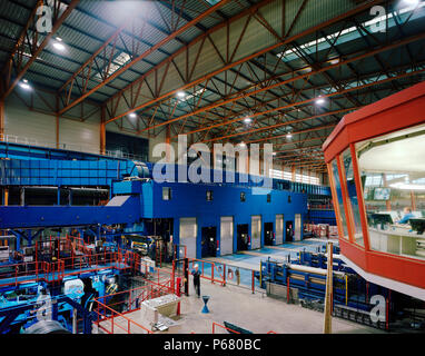 Voest Alpine Stahl Werk. Die voestalpine AG ist ein internationales Stahlunternehmen in Linz, Österreich. Das Unternehmen ist aktiv in Stahl-, Automobil-, railw Stockfoto