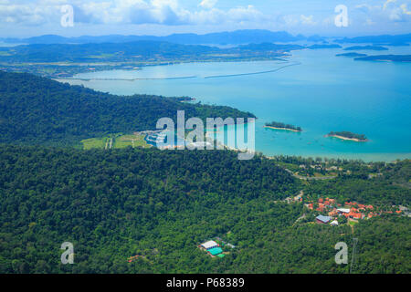 Langkawi Seilbahn (Sky Bridge) - Malaysia Stockfoto
