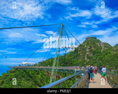Langkawi Seilbahn (Sky Bridge) - Malaysia Stockfoto