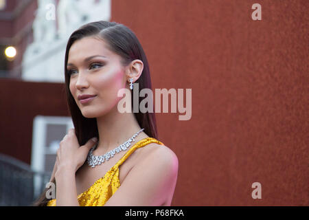 Rom, Bulgari Parade. Im Bild: Bella Hadid *** KEINE WEB *** Keine tägliche *** Stockfoto