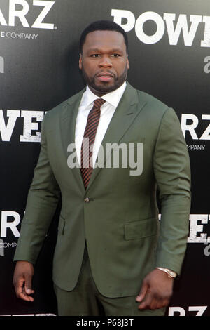 New York, NY, USA. 28 Juni, 2018. Schauspieler Curtis '50 Cent' Jackson, Executive Producer besucht die 'POWER' fünften Jahreszeit Weltpremiere durch die Starz' Network in der Radio City Music Hall am 28. Juni 2018 in New York City statt. Quelle: MPI 43/Media Punch/Alamy leben Nachrichten Stockfoto