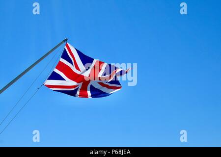 Southwold, Suffolk, Großbritannien. 29 Juni, 2018. UK Wetter: Heiß hellen, sonnigen Sommermorgen, Southwold, Suffolk. Credit: Angela Chalmers/Alamy leben Nachrichten Stockfoto