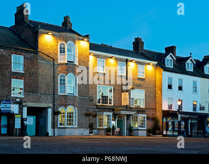 Das goldene Vlies Hotel, in Thirsk, North Yorkshire, England, Großbritannien Stockfoto