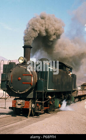 Weltweit letzten Kitson Meyer artikuliert Arbeiten bei Taltal in der chilenischen Atacama Wüste. Von Kitson von Leeds während der edwardian Gebaut kann es loco Stockfoto