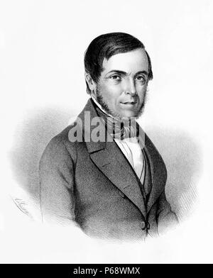 Hermeto Carneiro Leão Honório, Marquis von Paraná (1801-1856), brasilianischer Politiker, Diplomat, Richter und Mitbegründer der Konservativen Partei in den Jahren des Reiches von Brasilien (1822-1889). Stockfoto