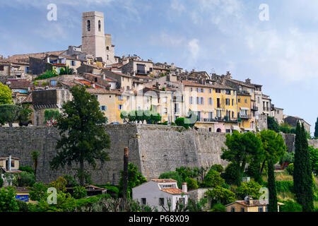 Saint-Paul-de-Vence, einem alten historischen Dorf in Frankreich. Stockfoto