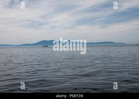 West Kilbride Portencross Wahrzeichen Stockfoto