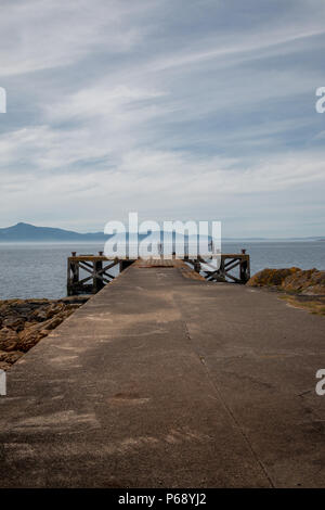 West Kilbride Portencross Wahrzeichen Stockfoto