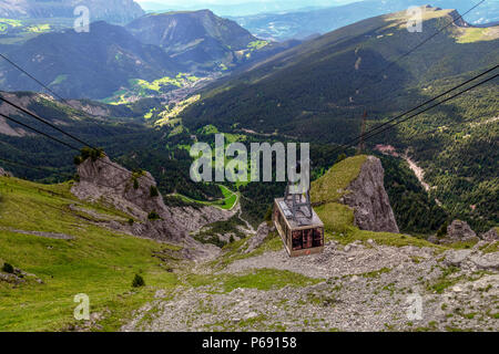 Seceda, St. Ulrich in Gröden, Südtirol, Dolomiten, Italien, Europa Stockfoto