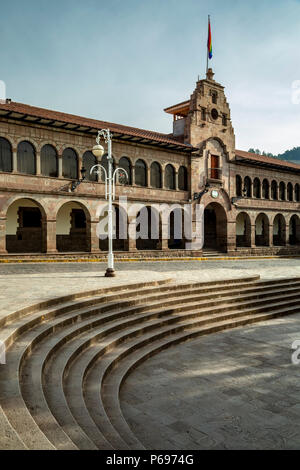 Casa de Regierung (Städtische Gebäude), Cusco, Peru Stockfoto