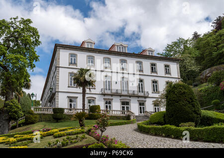 Braga, Portugal - 27. April 2018: "Bom Jesus do Monte' Heiligtum Stockfoto