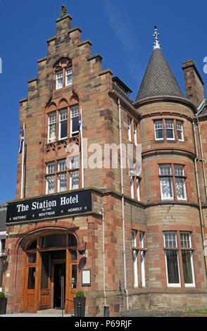 Station Hotel, 1 Leonard St, Perth, Schottland, UK, PH2 8ER Stockfoto