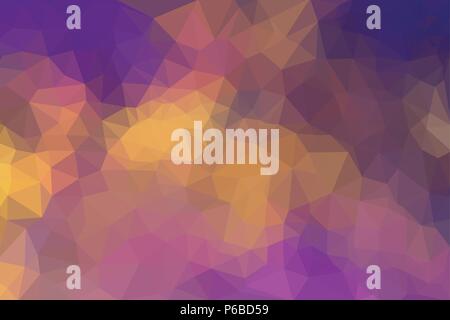 Modische und moderne Abstrakte lila polygonalen Hintergrund Stock Vektor