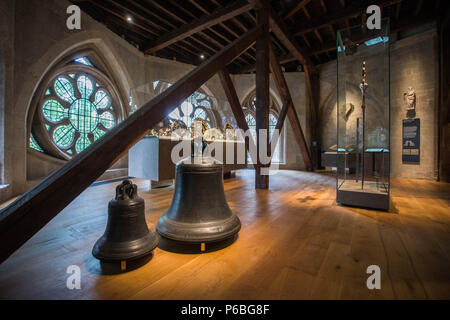 Die Queen's Diamond Jubilee Galerien, ein neues Museum in Westminster Abbey. In der mittelalterlichen Triforium, von der Ansicht für über 700 versteckte - Jahre, die Galerien erzählen die Geschichte der Abtei der 1.000-jährigen Geschichte. Das Museum ist über die neue Weston Turm, die erste Ergänzung zur Abtei seit 1745, von Ptolemäus Dean, 19 Feldmesser der Abtei der Fabric konzipiert. Mit: Atmosphäre, Wo: London, England, Großbritannien Wann: 29. Mai 2018 Credit: Wheatley/WANN Stockfoto