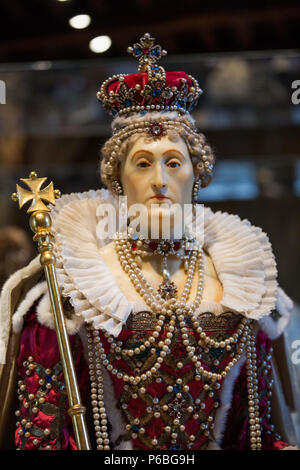 Die Queen's Diamond Jubilee Galerien, ein neues Museum in Westminster Abbey. In der mittelalterlichen Triforium, von der Ansicht für über 700 versteckte - Jahre, die Galerien erzählen die Geschichte der Abtei der 1.000-jährigen Geschichte. Das Museum ist über die neue Weston Turm, die erste Ergänzung zur Abtei seit 1745, von Ptolemäus Dean, 19 Feldmesser der Abtei der Fabric konzipiert. Mit: Atmosphäre, Wo: London, England, Großbritannien Wann: 29. Mai 2018 Credit: Wheatley/WANN Stockfoto