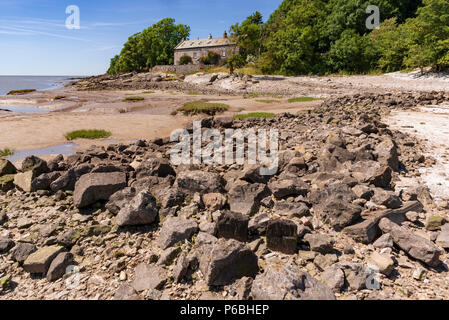 Jenny Brown's Point. Sliverdale Lancashire North West England. Stockfoto