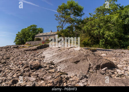 Jenny Brown's Point. Sliverdale Lancashire North West England. Stockfoto