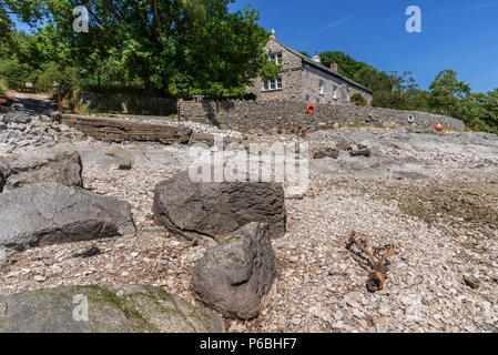 Jenny Brown's Point. Sliverdale Lancashire North West England. Stockfoto