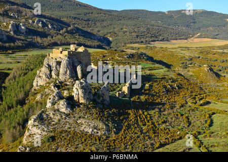 Spanien Loarre Kampagne in Aragon Stockfoto