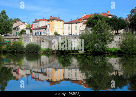 Frankreich, Royal, Lot Abteilung (46), Cahors und Fluss Lot Stockfoto