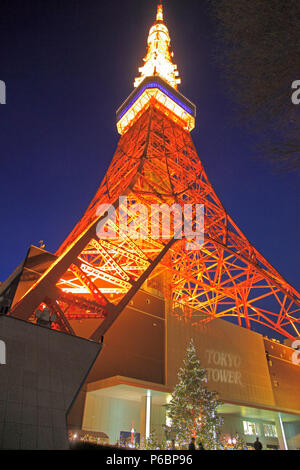 Japan, Tokyo, Tokyo Tower Stockfoto