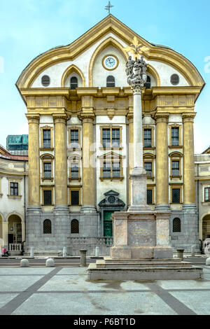 Ursulinen-Kirche der Heiligen Dreifaltigkeit Stockfoto