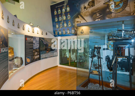 Ausstellung/Anzeige der Exponate in der Ausstellung bei der lascaris war Rooms-WW2/WWII/WWll Zentrale - Valletta, Malta (91) Stockfoto