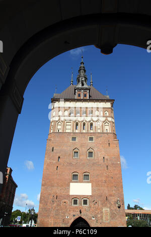 Polen - Danzig Stadt (wissen Sie auch NAS-Danzig) in der Region Pommern. Katownia Gebäude. Stockfoto