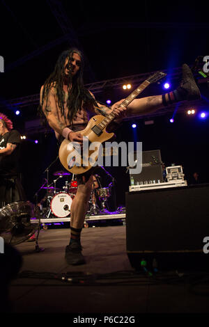 Segrate (MI), 28. Juni. NOFX führt Live@Circolo Magnolia. Punk in Drublic Festival © Davide Merli/Alamy leben Nachrichten Stockfoto