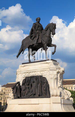 Ungarn, Budapest, Graf Gyula Andr ‡ ssy, Statue, Stockfoto