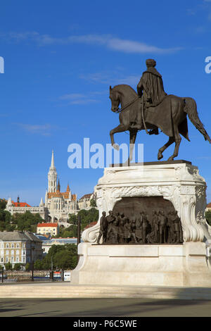 Ungarn, Budapest, Graf Gyula Andr ‡ ssy, Statue, Stockfoto