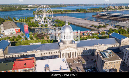 Bonsecours Market, Old Montreal oder Vieux-Montréal, Kanada Stockfoto