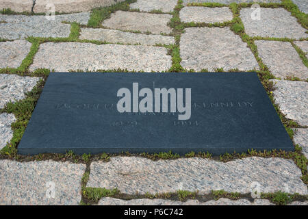 Das Grab von Präsident John F. Kennedy, Arlington National Cemetery, Arlington, Virginia, USA Stockfoto