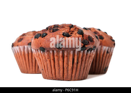 Chocolate Chip muffin Kuchen Stockfoto
