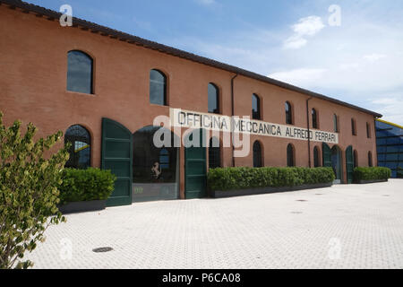 Museum Casa Enzo Ferrari in Modena, Italien Stockfoto