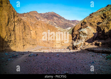 Bergrücken im Death Valley National Park Stockfoto