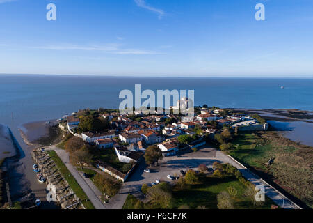 Frankreich, Charente Maritime, Saintonge, Mündung der Gironde, Talmont sur Gironde, Les Plus beaux villages de France (Schönste Dörfer o Stockfoto